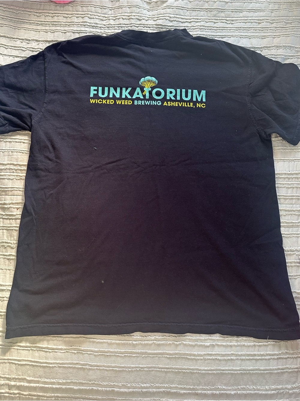 Comfort Colors Funkatorium Wicked Weed Brewing Pocket T-Shirt Black Size L